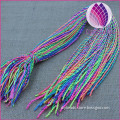 candy color braided cord bracelet thread 2mm thick 50mm length